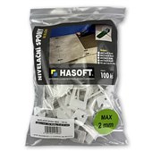 HASOFT Nivelační spony na dlažbu MAX 2 mm 100ks